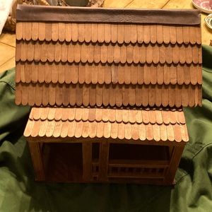 Hand made doll house vintage